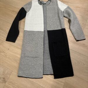 Noisy May Monochrome Knit Cardigan